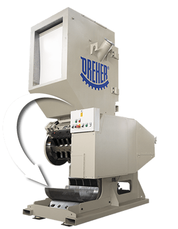 Dreher Granulator KX line open